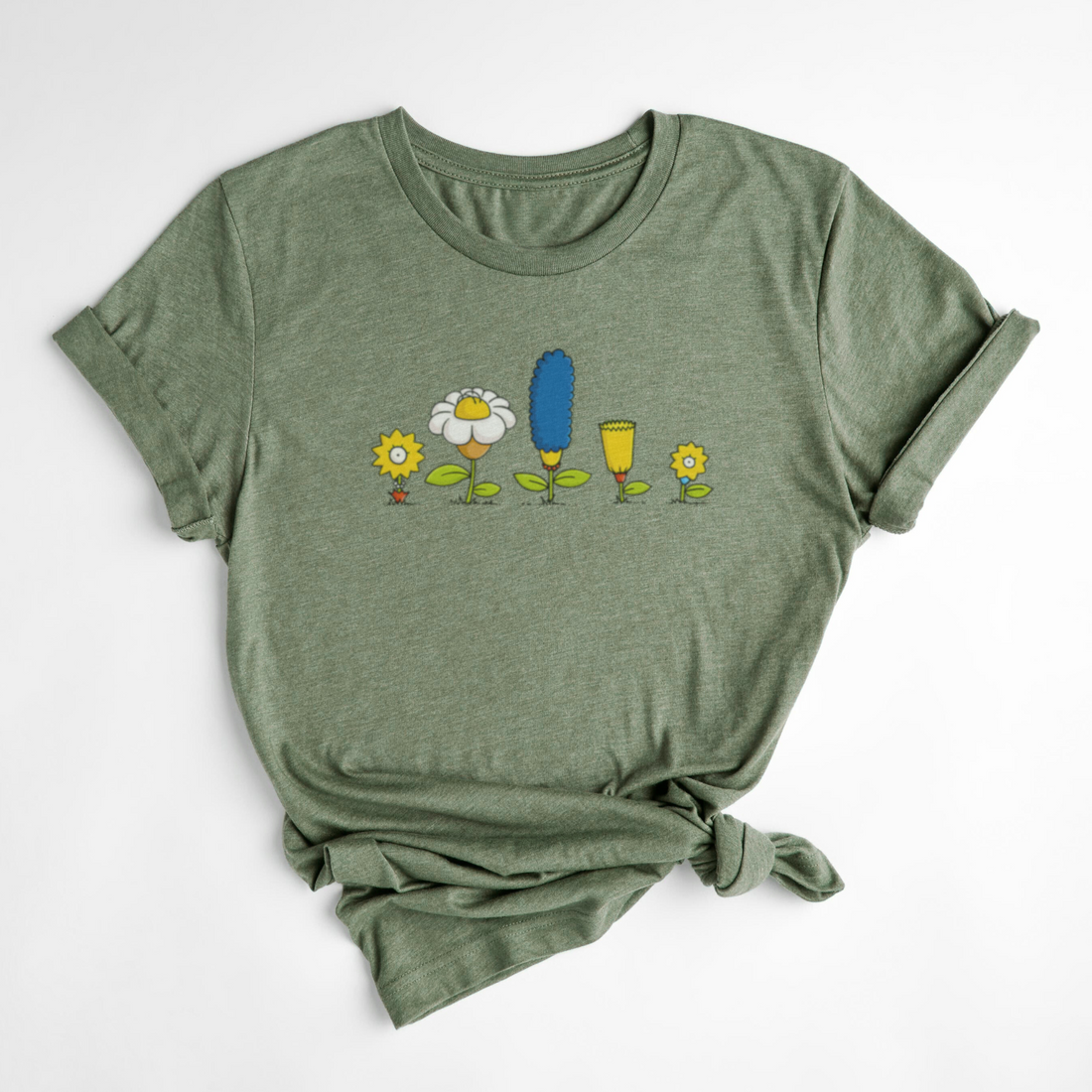 T-SHIRT SPRINGFIELD - OLIVE