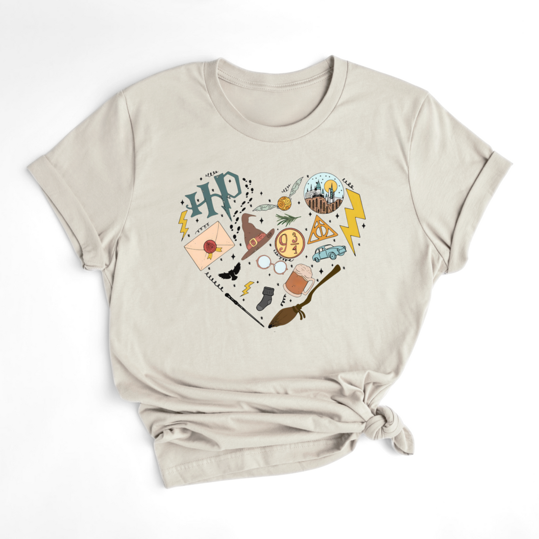 T-SHIRT COEUR POTTER