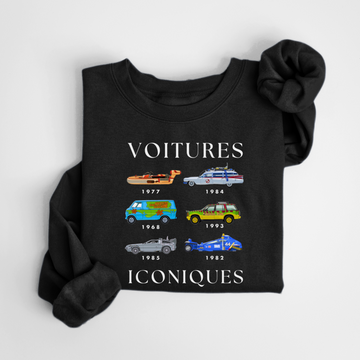 SWEATSHIRT VOITURES ICONIQUES