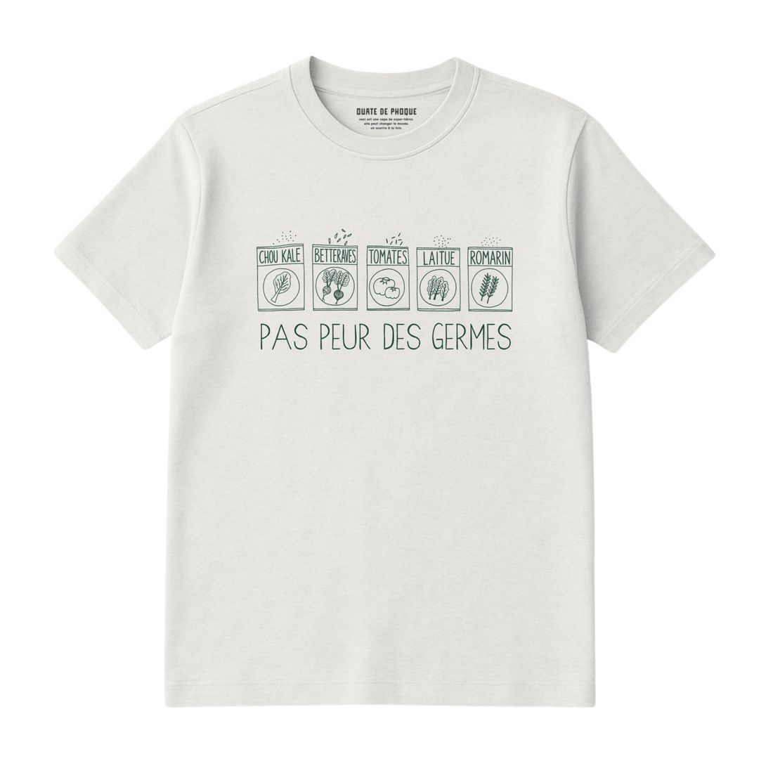 T-Shirt Pas Peur Des Germes