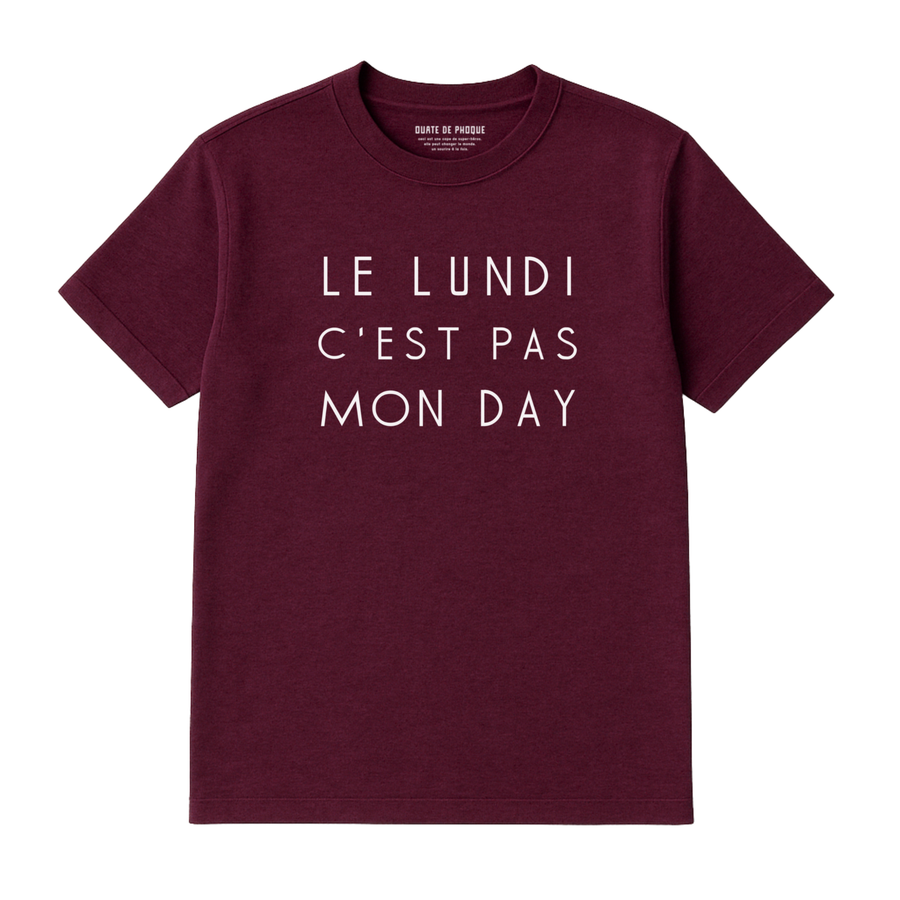 NOT MONDAY T-SHIRT