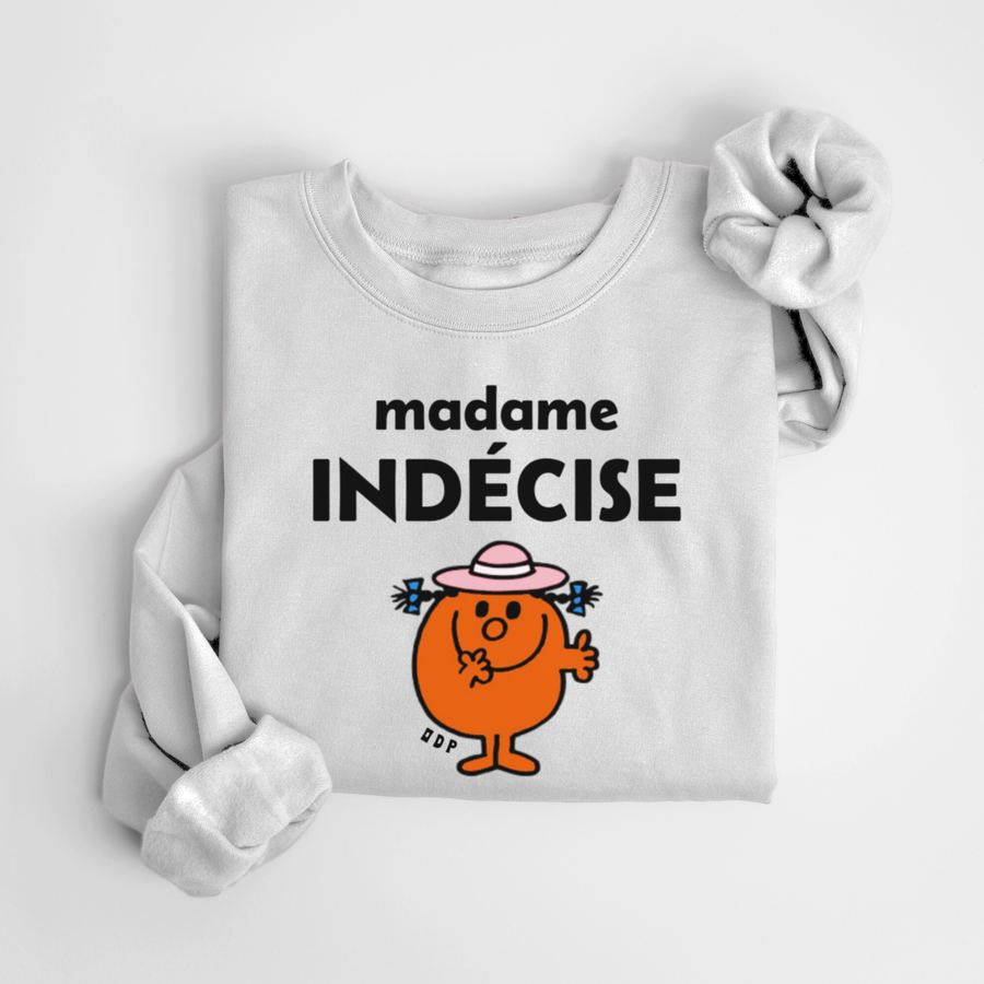 SWEATSHIRT MADAME INDÉCISE