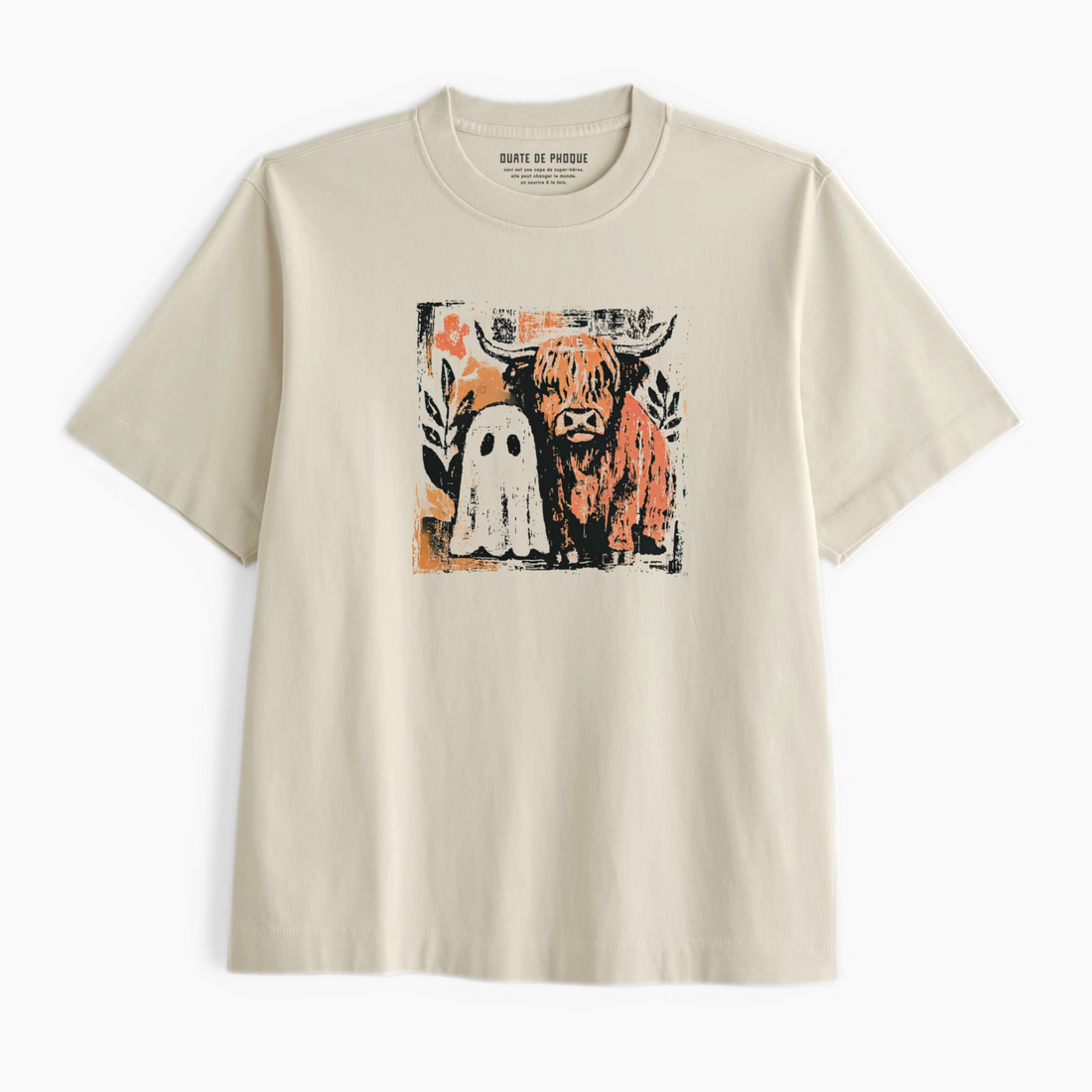 T-SHIRT FANTÔME VACHE