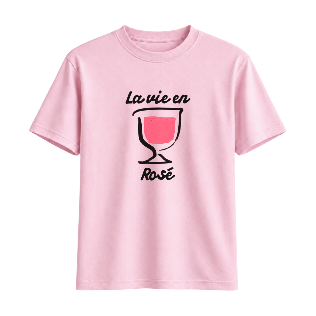T-Shirt Vie En Rosé