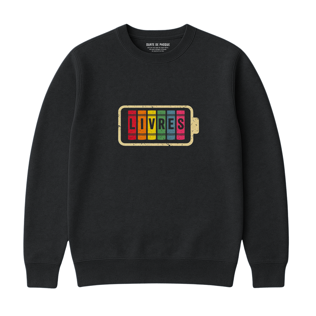 Sweatshirt Batterie Livres