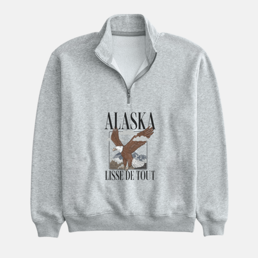 1/4 ZIP ALASKA - GRUAU