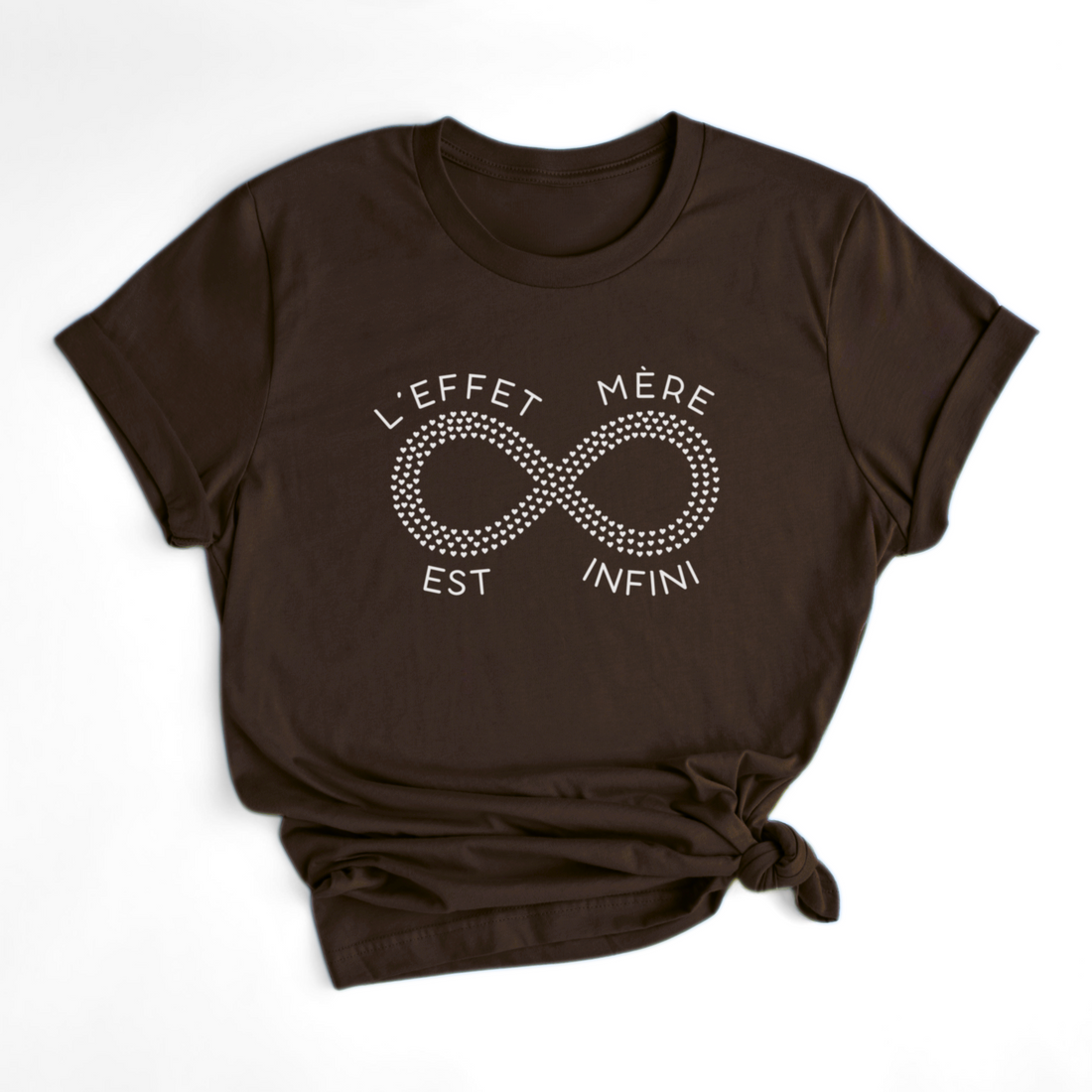 T-SHIRT EFFET MÈRE INFINI