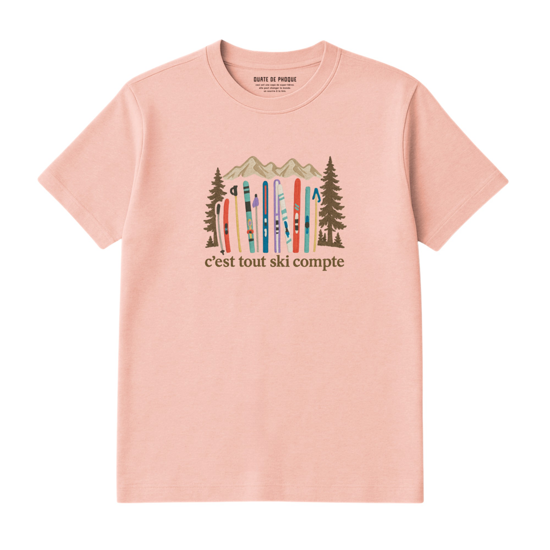 T-Shirt Ski Compte