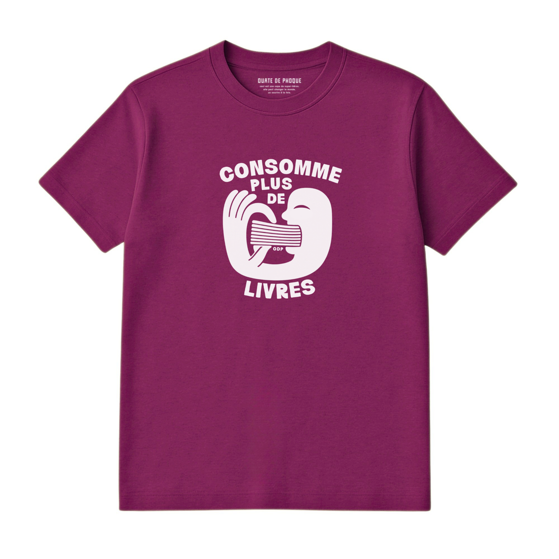 T-Shirt Consomme Livres