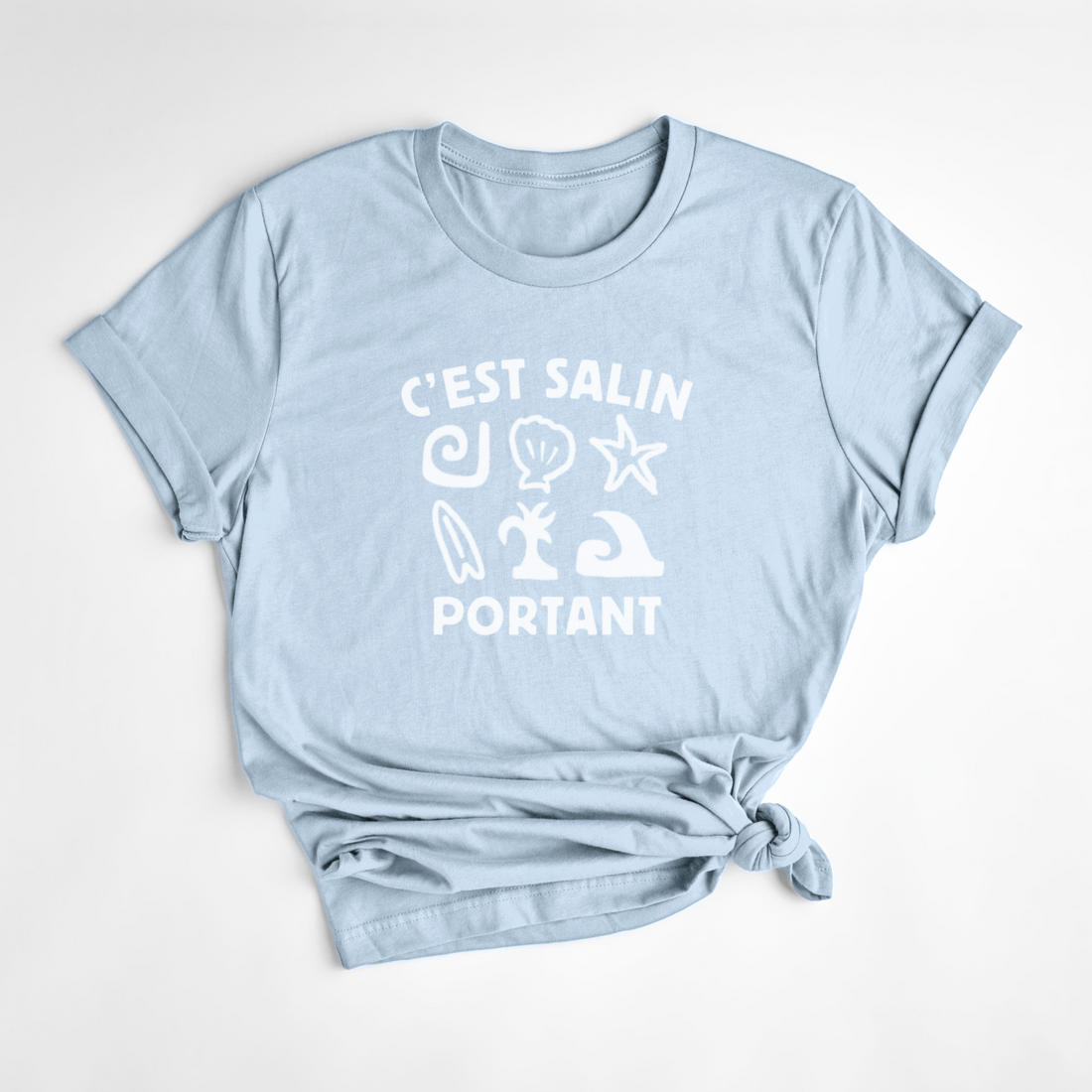 T-SHIRT SALIN - PASTEL