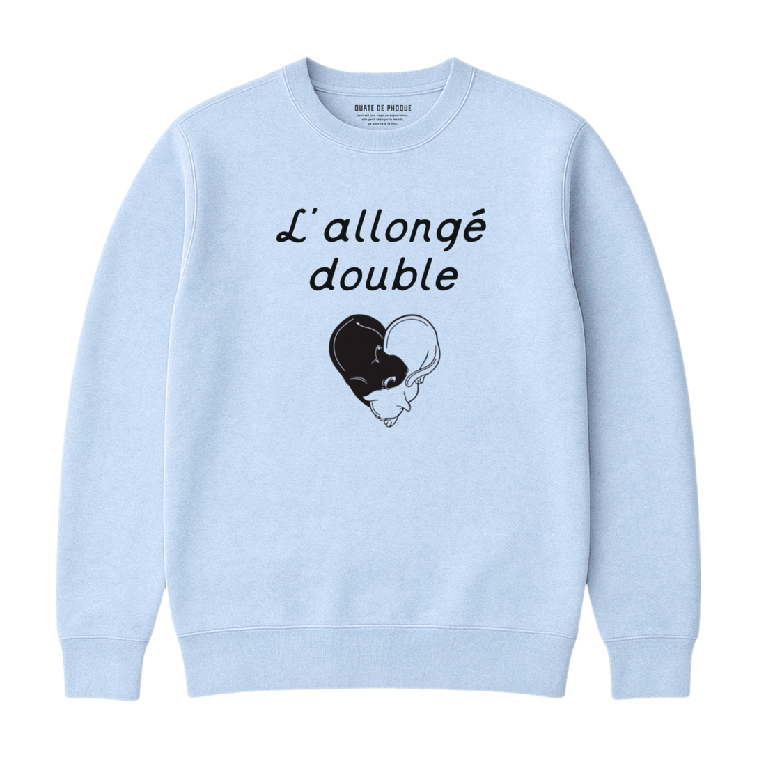 Sweatshirt Allongé Double
