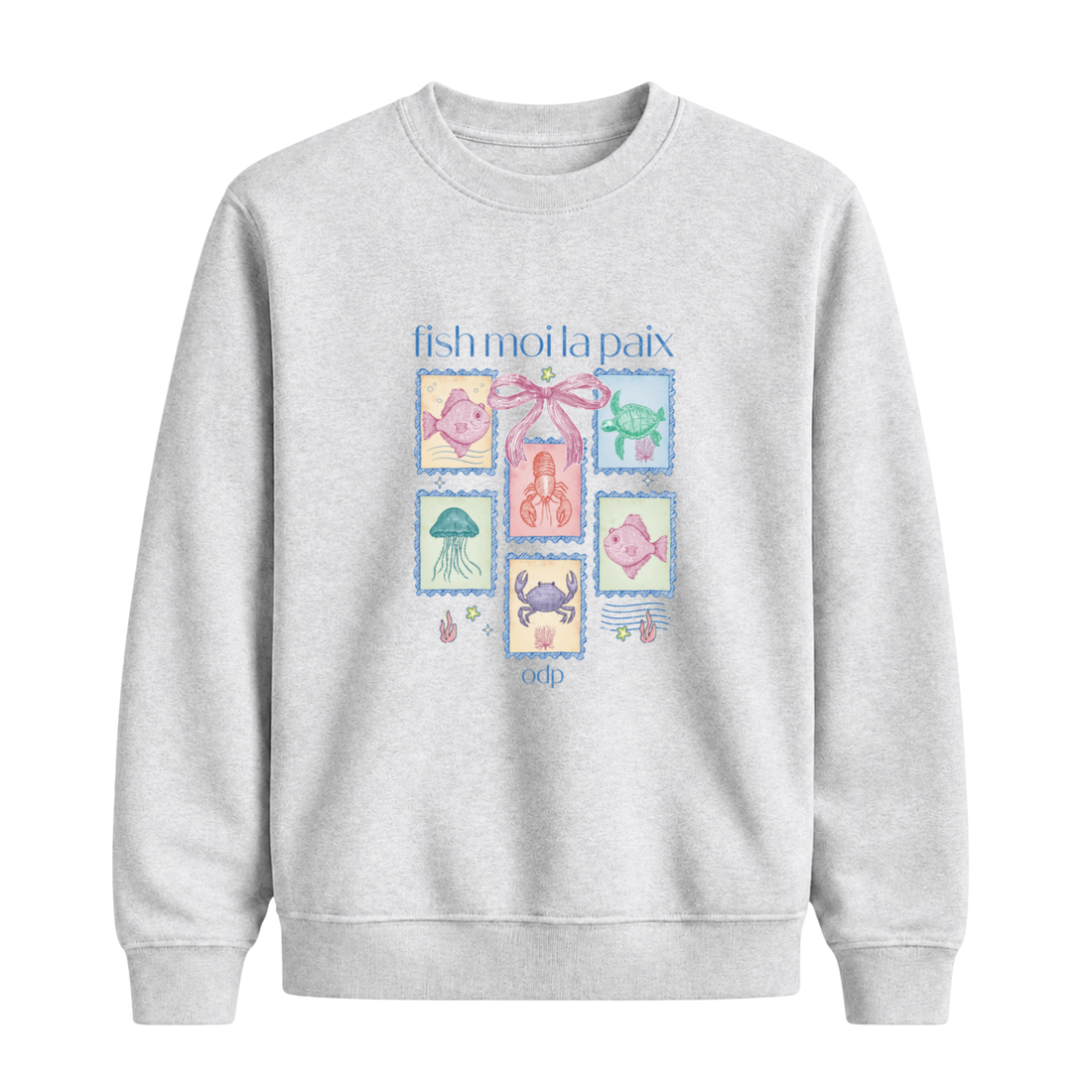 Sweatshirt Fish Moi La Paix
