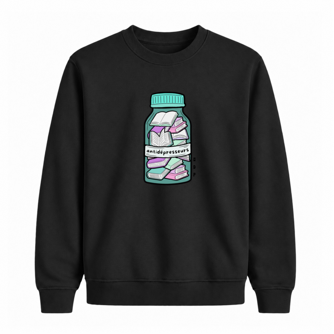 Sweatshirt Antidépresseurs Livres