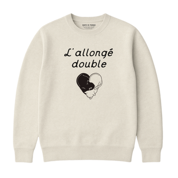 Sweatshirt Allongé Double