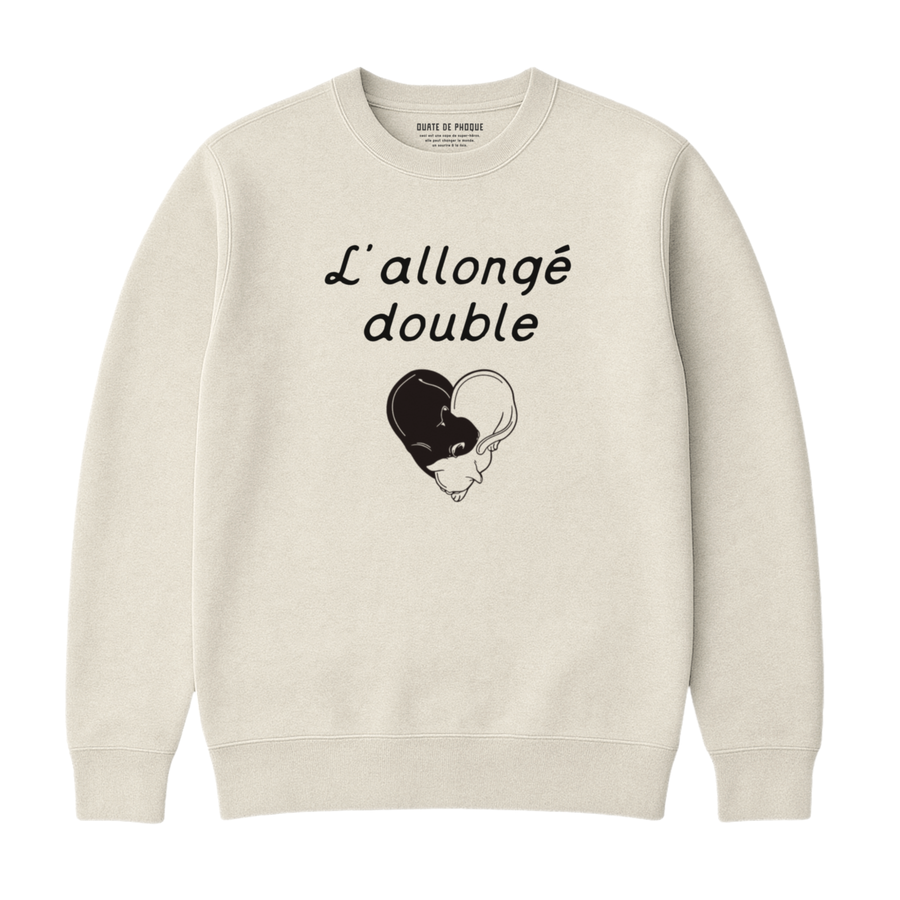 Sweatshirt Allongé Double