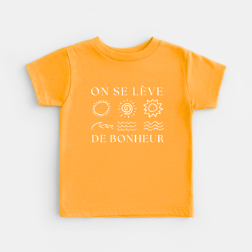 T-SHIRT LÈVE DE BONHEUR - ENFANT