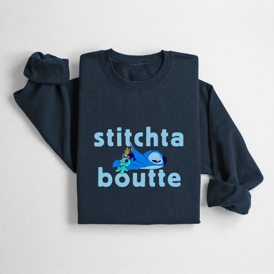 SWEATSHIRT STITCH - MARINE