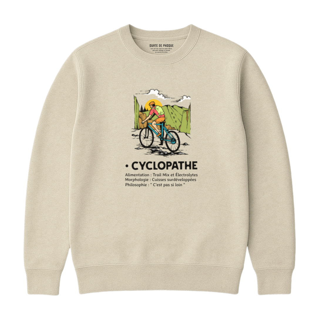 Sweatshirt Cyclopathe