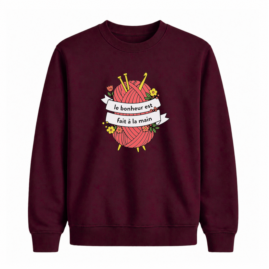Sweatshirt Fait À La Main