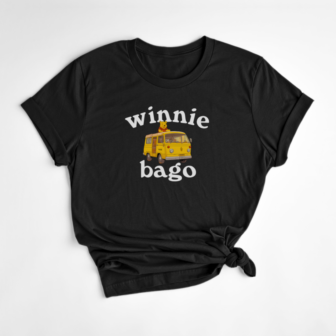 T-SHIRT WINNIEBAGO - NOIR