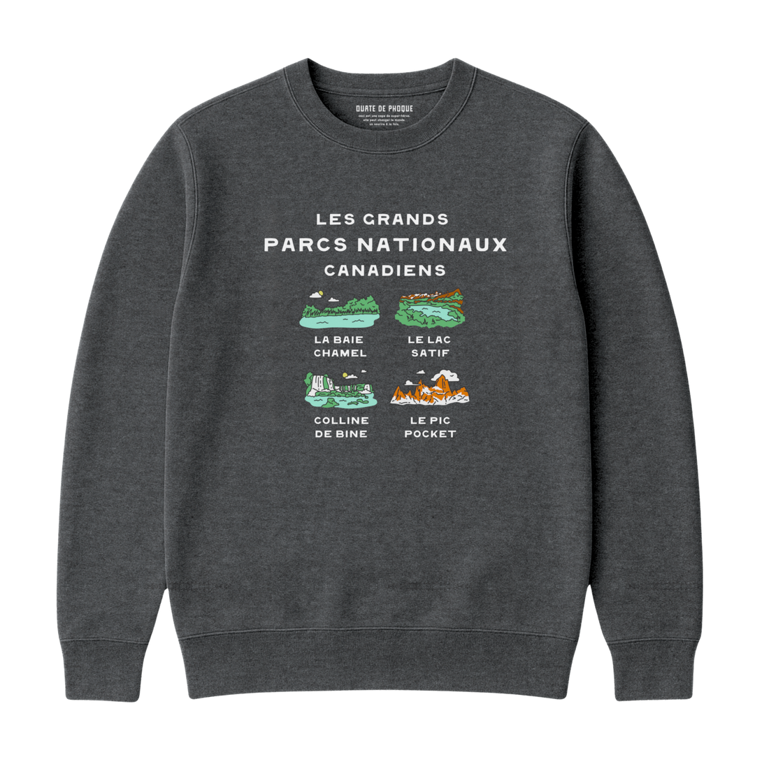 Sweatshirt Parcs Nationaux