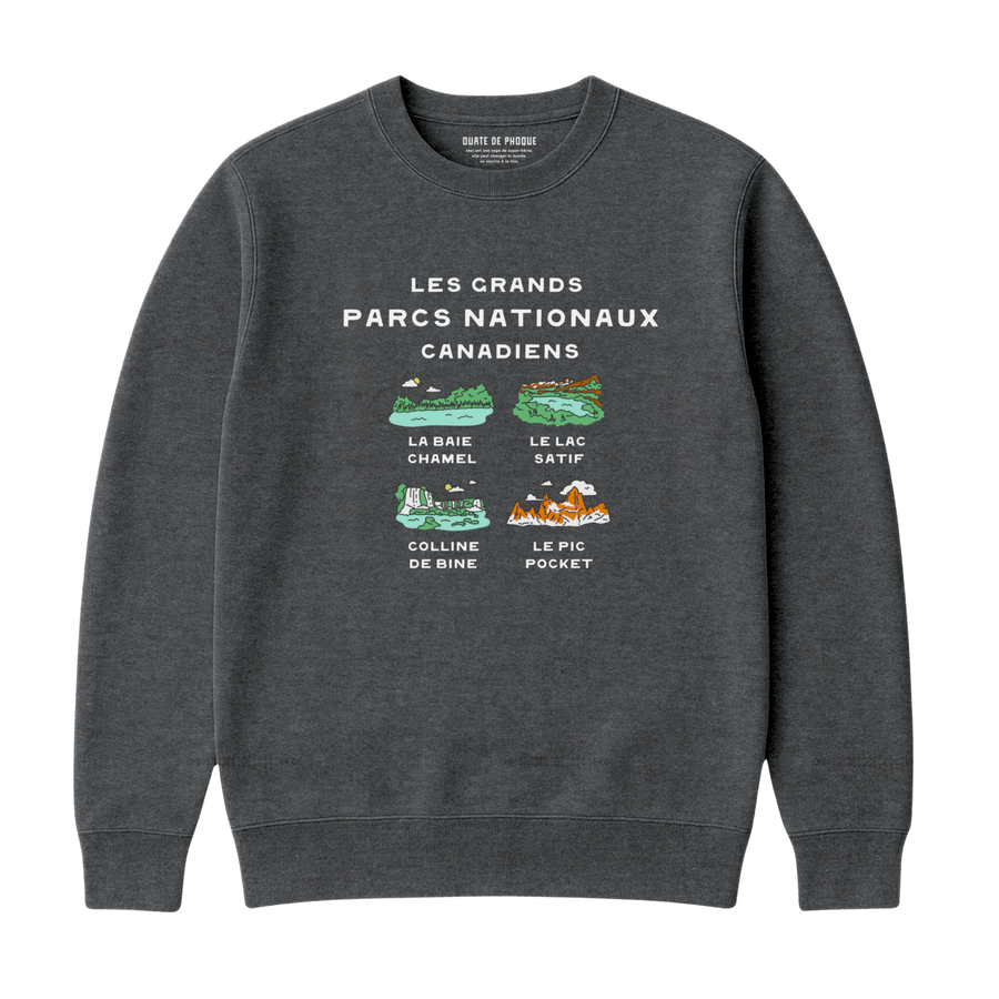 Sweatshirt Parcs Nationaux