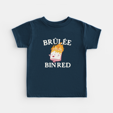 T-SHIRT BRÛLÉE BIN RED - ENFANT