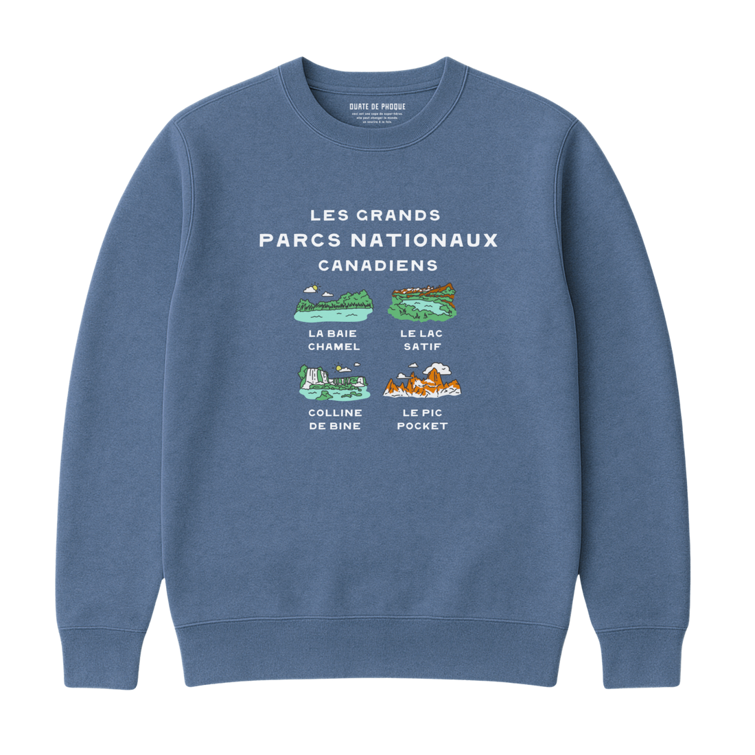 Sweatshirt Parcs Nationaux