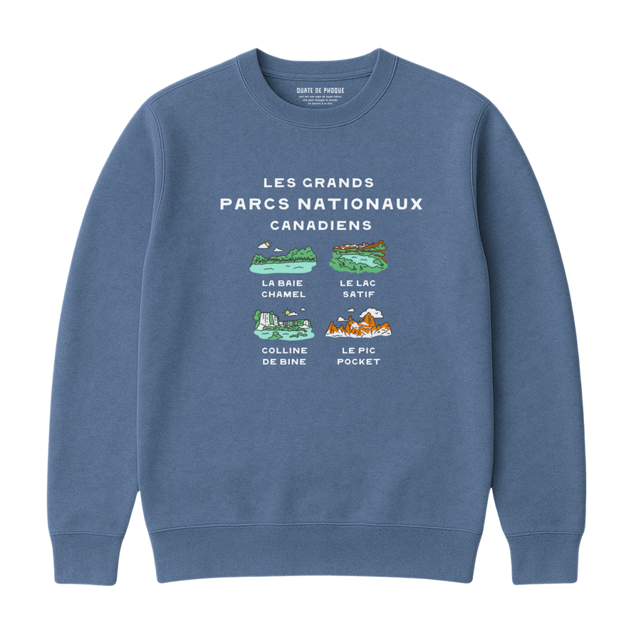 Sweatshirt Parcs Nationaux