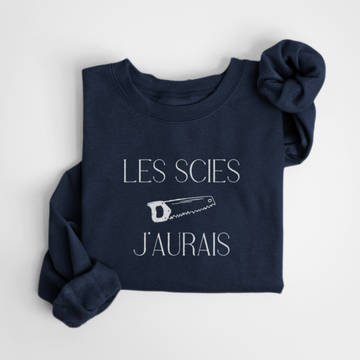 SWEATSHIRT SCIES J'AURAIS - MARINE