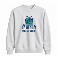 Sweatshirt Bleuet