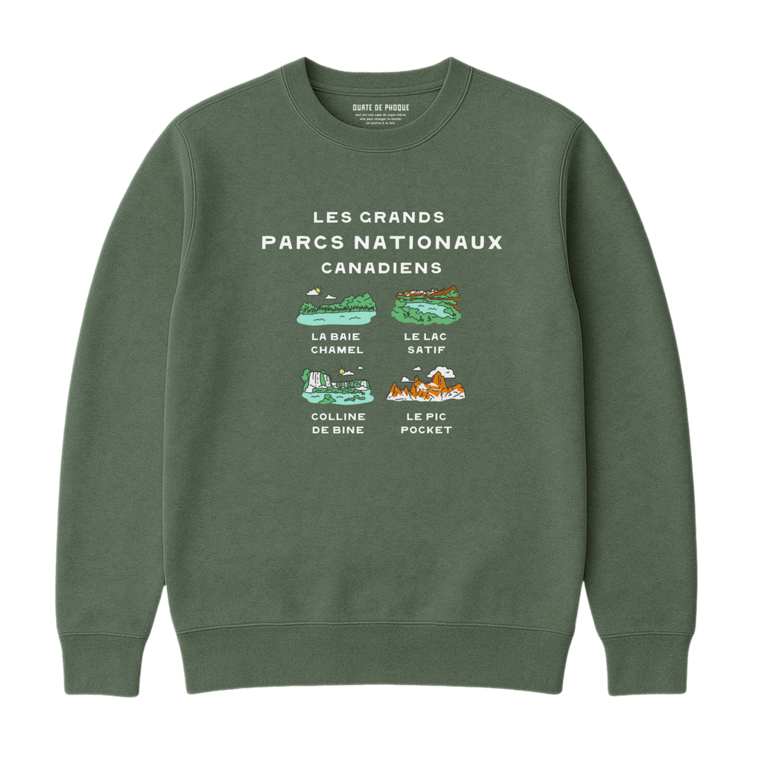 Sweatshirt Parcs Nationaux