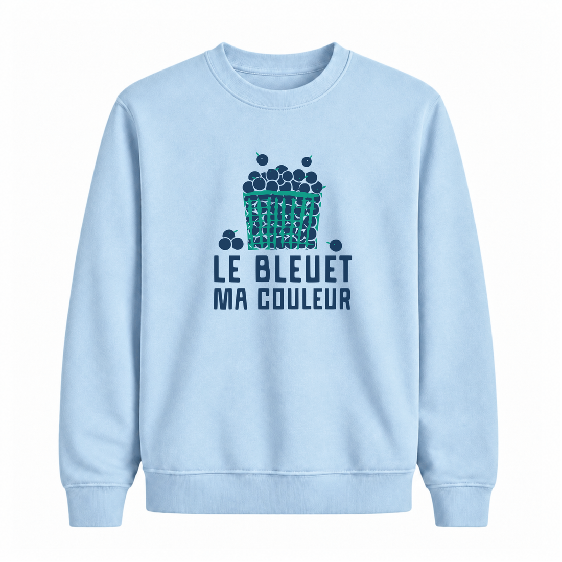 Sweatshirt Bleuet