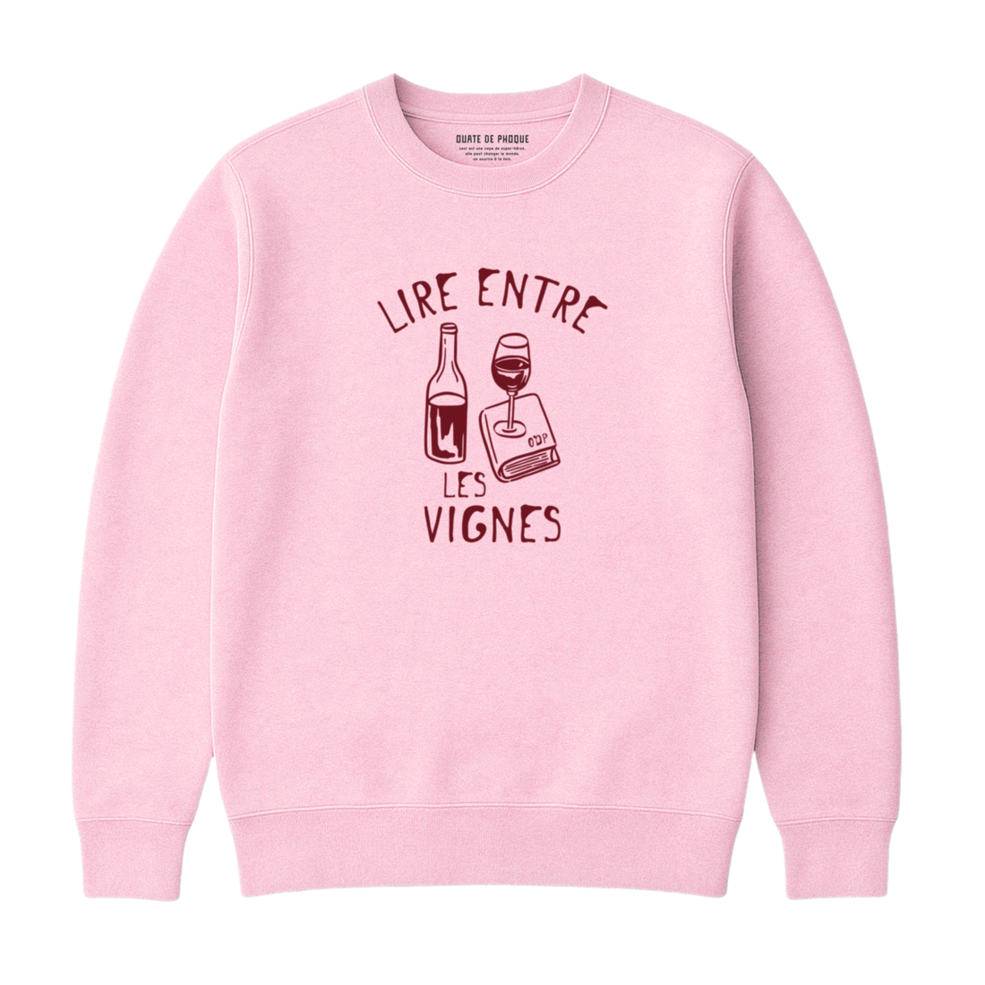Sweatshirt Lire Entre Les Vignes