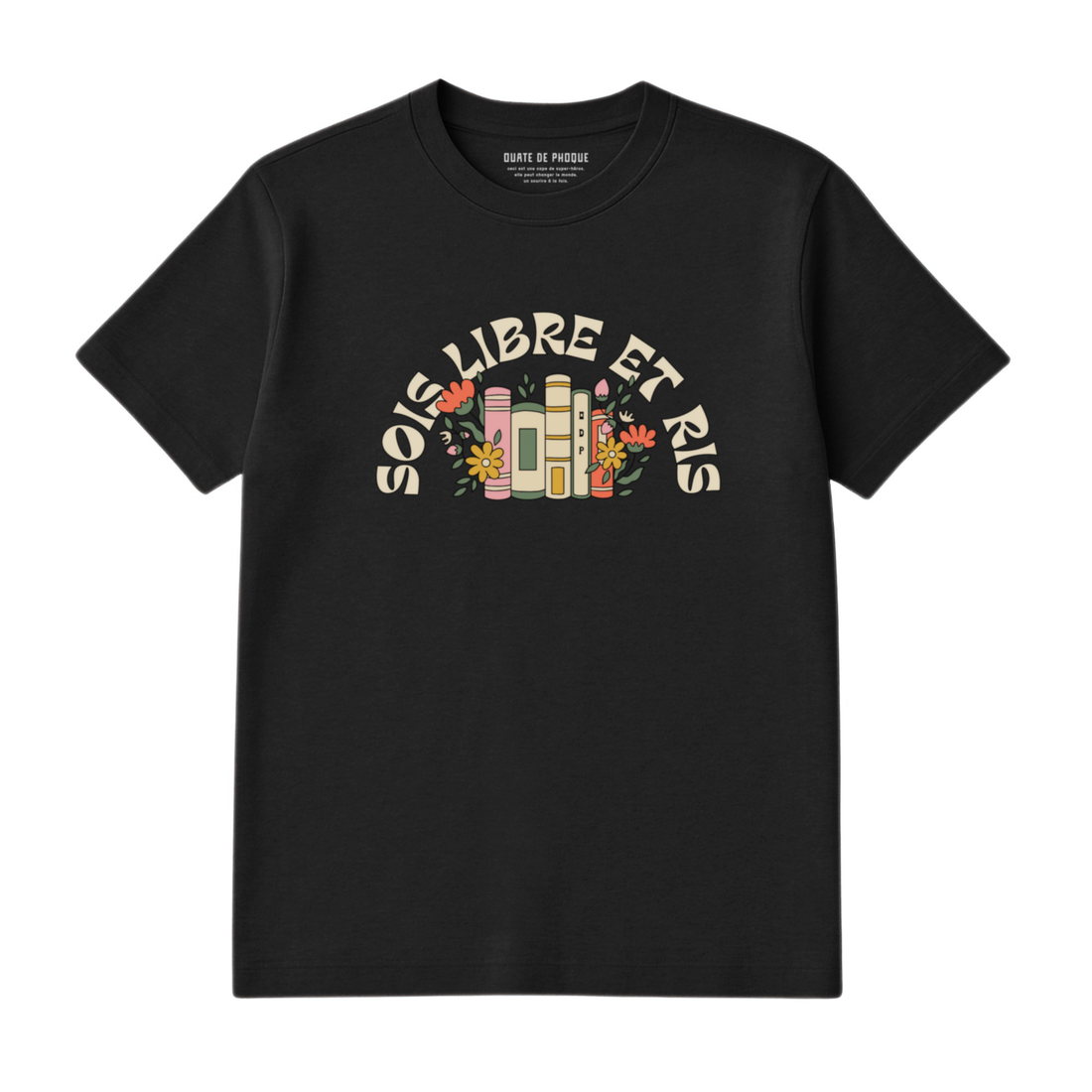 T-Shirt Libre Et Ris