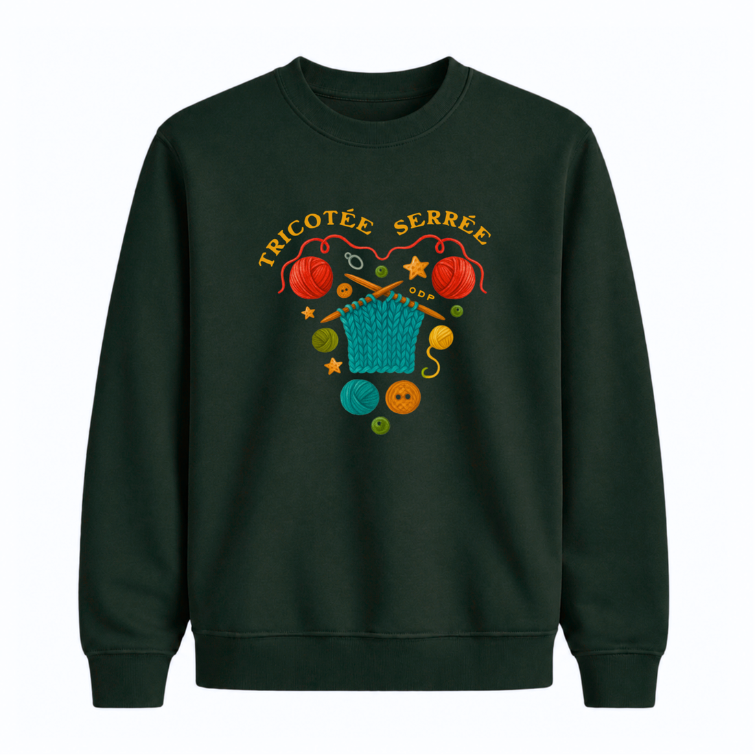 Sweatshirt Tricotée Serrée