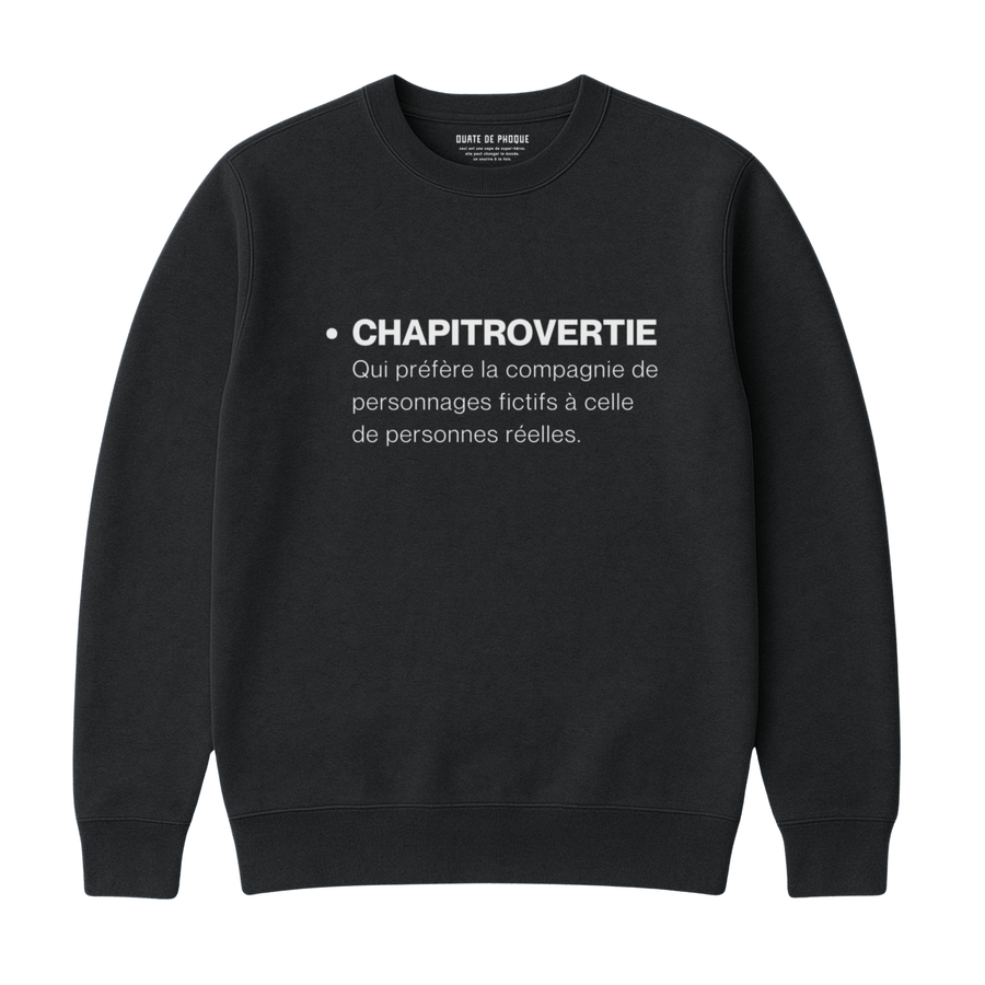 Sweatshirt Chapitrovertie