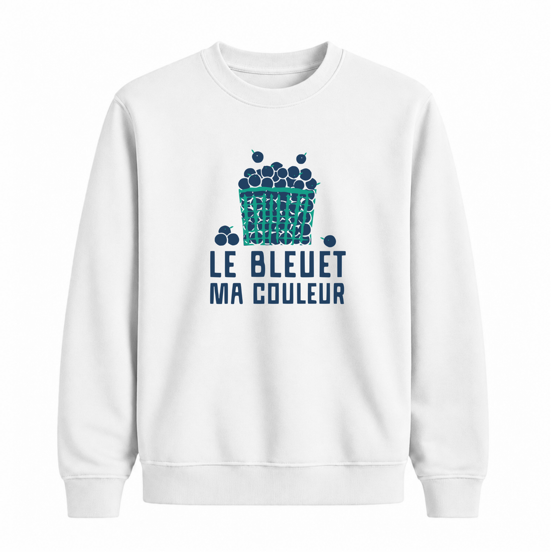 Sweatshirt Bleuet