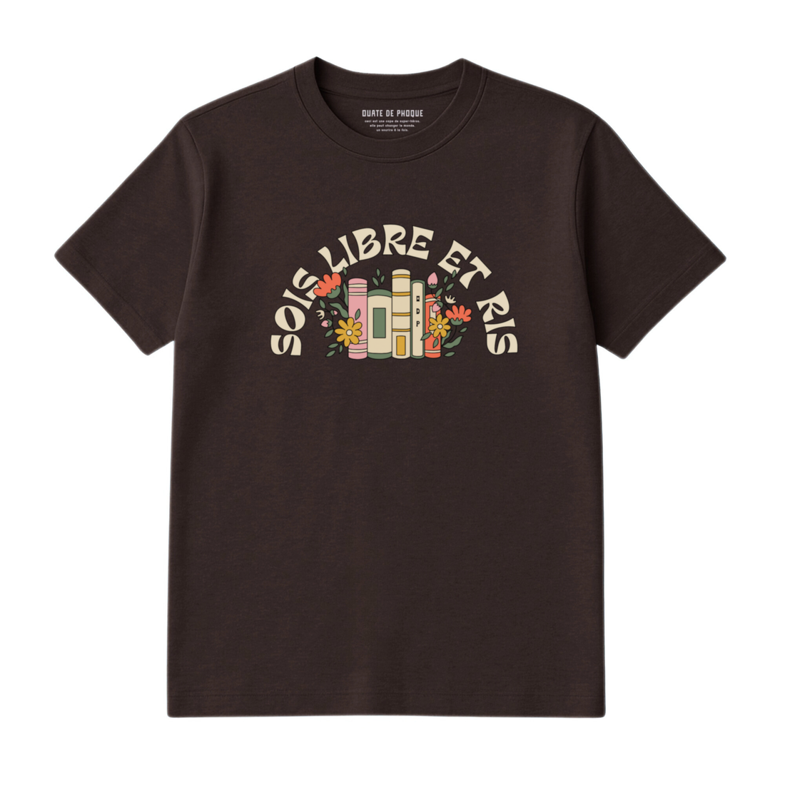 T-Shirt Libre Et Ris