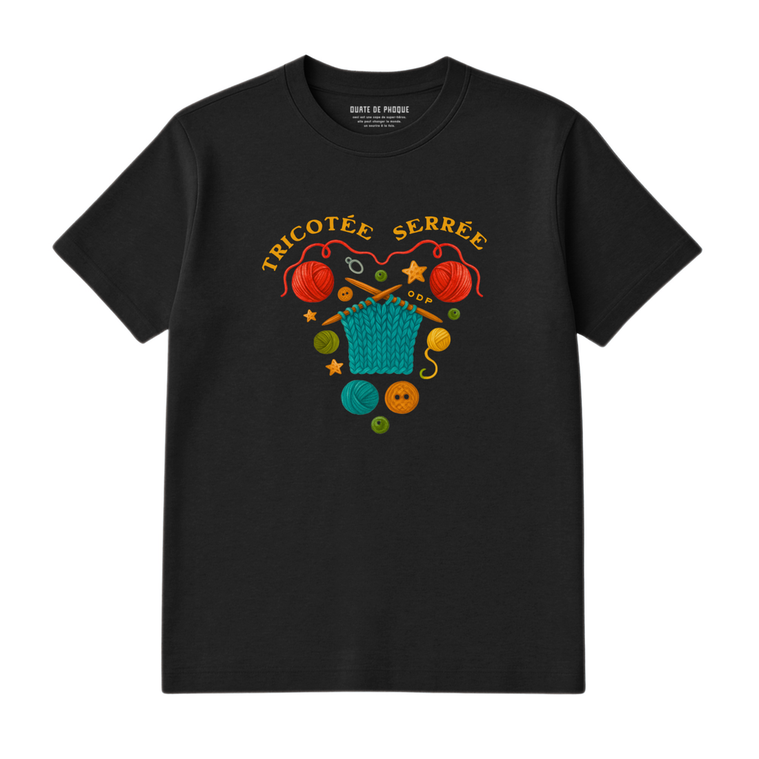 T-Shirt Tricotée Serrée
