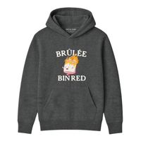 Hoodie Brûlée Bin Red