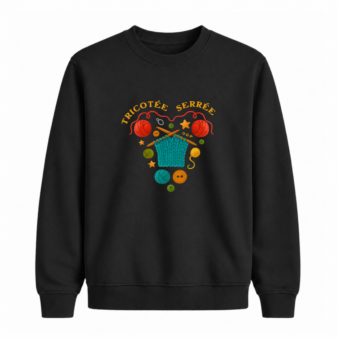 Sweatshirt Tricotée Serrée