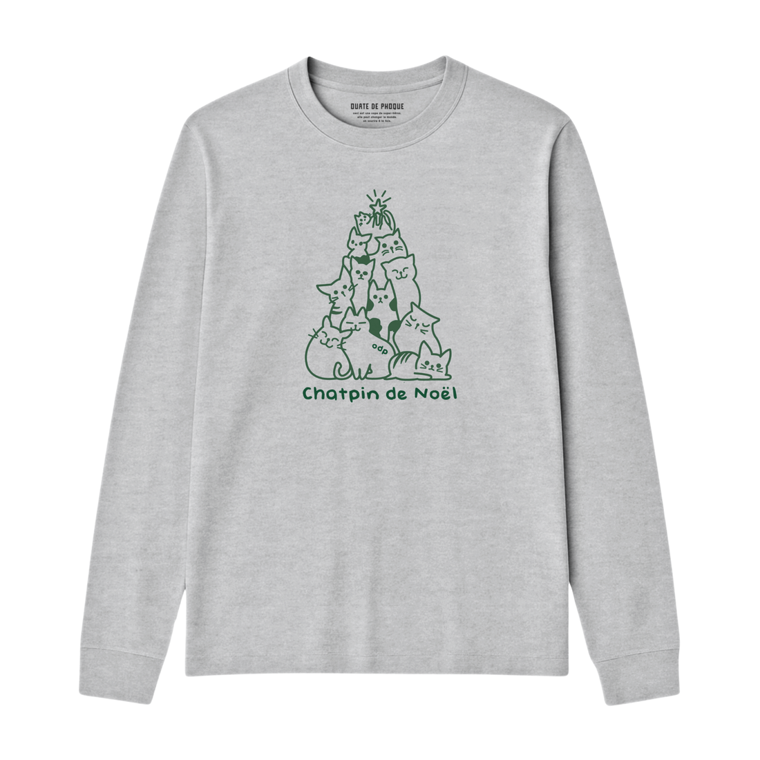 Longsleeve Chatpin De Noël