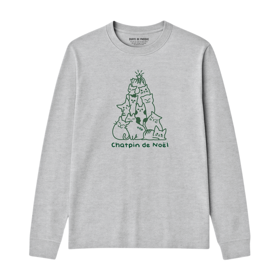 Longsleeve Chatpin De Noël