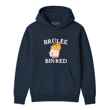 Hoodie Brûlée Bin Red
