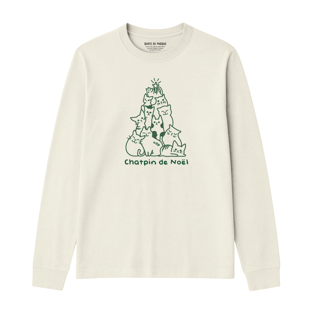 Longsleeve Chatpin De Noël