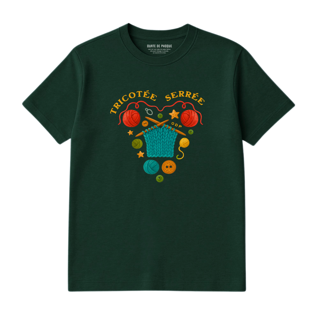 T-Shirt Tricotée Serrée