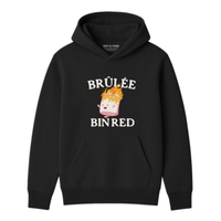Hoodie Brûlée Bin Red
