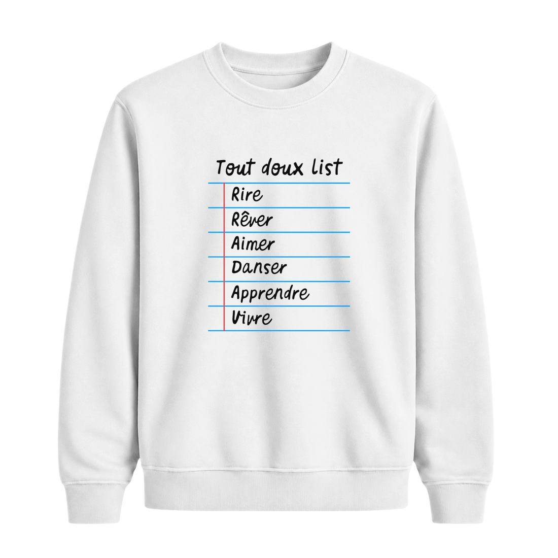 Sweatshirt Tout Doux List