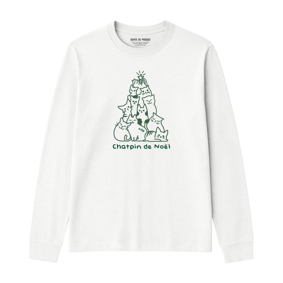 Longsleeve Chatpin De Noël